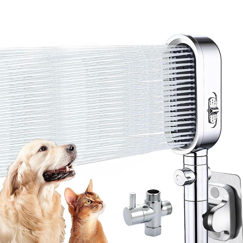 NIB Dog Washing Sprayer Kit with 3-Mode Handheld, 78” Tangle-Free Hose, G1/2"